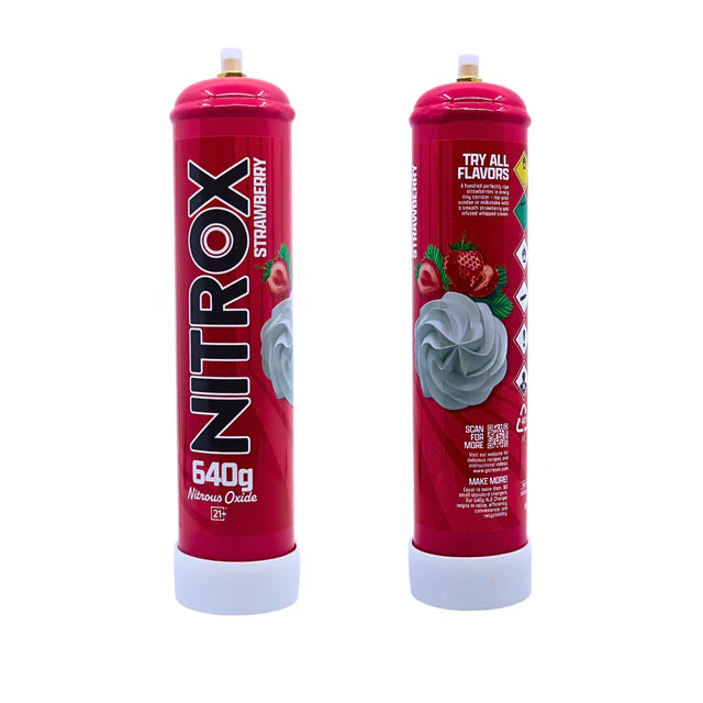 NITROX N20 640G FLAVORED CREAM TANK - PACK OF 6