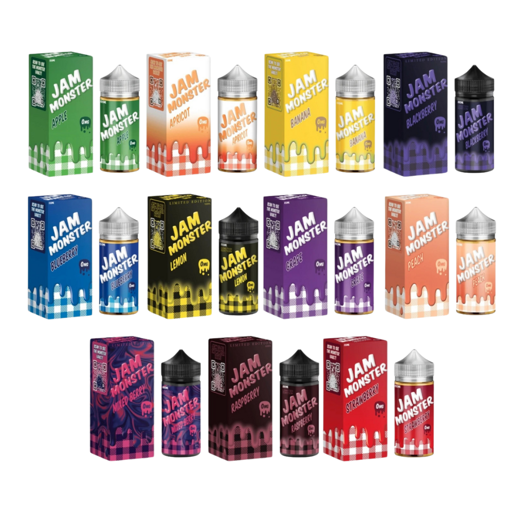 JAM MONSTER 100ML E-LIQUIDS