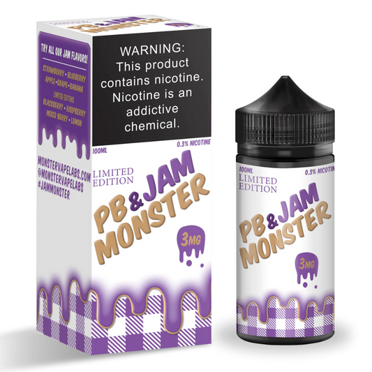 PB & JAM MONSTER E-LIQUID 100ML