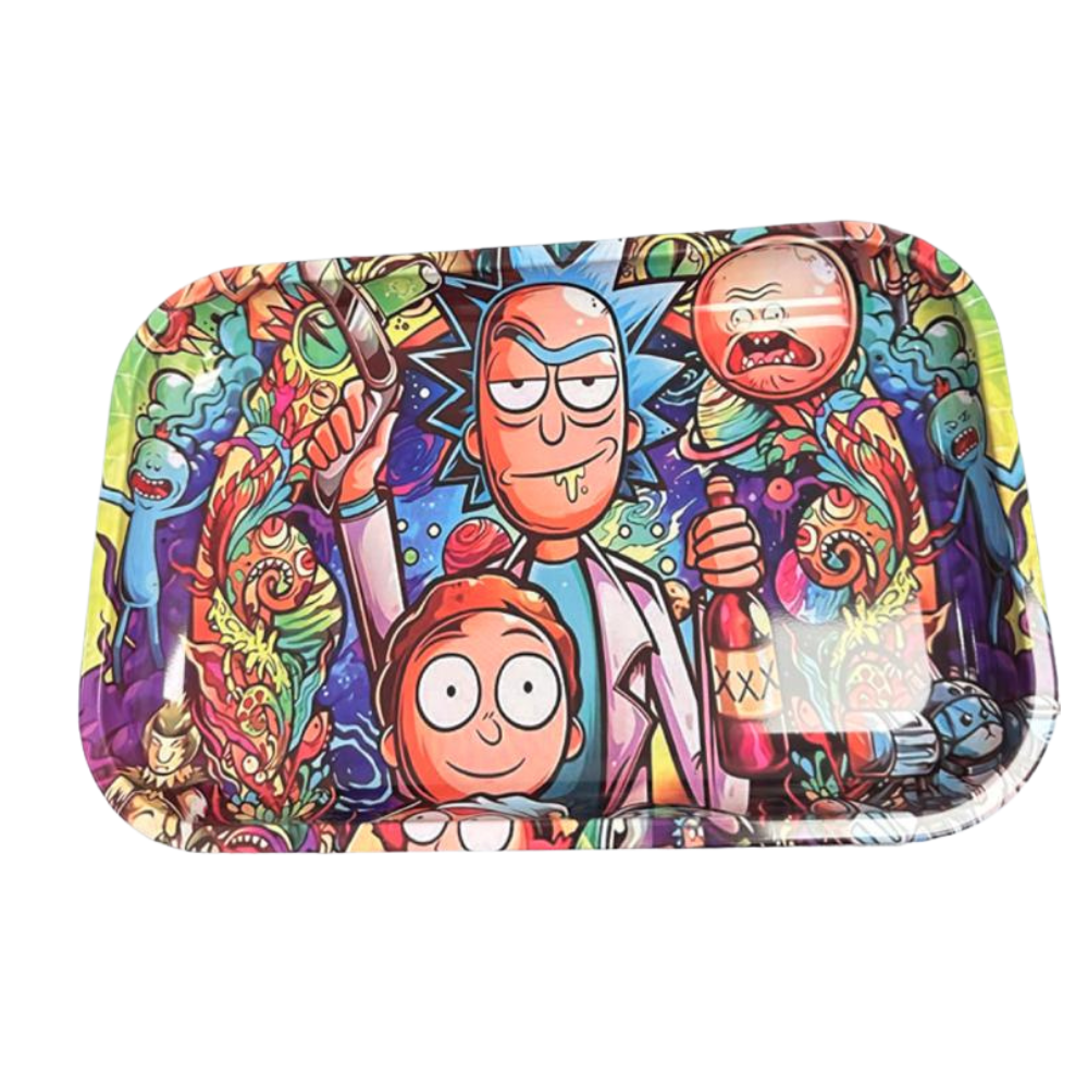 RICK AND MORTY LARGE ROLLING TRAY