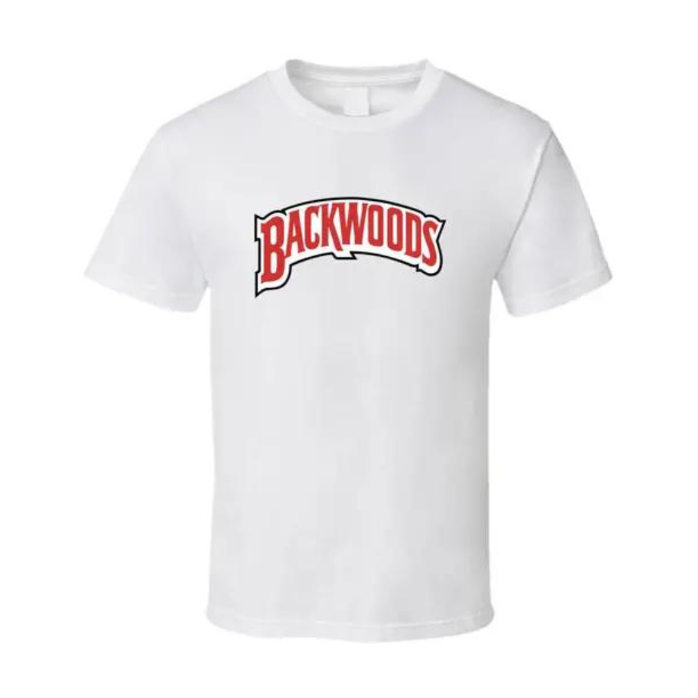 BACKWOODS LOGO WHITE T-SHIRT