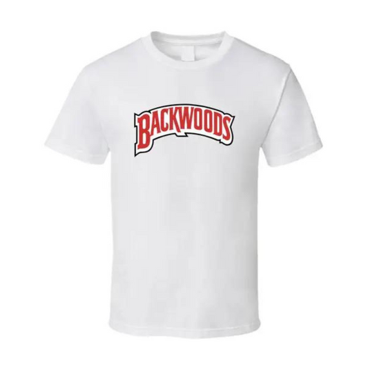 BACKWOODS LOGO WHITE T-SHIRT