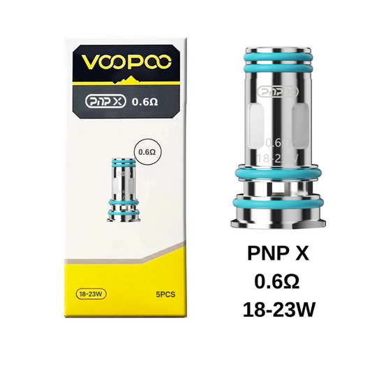 VOOPOO PNP-X 0.6 OHM 18-23W REPLACEMENT COILS - PACK OF 5