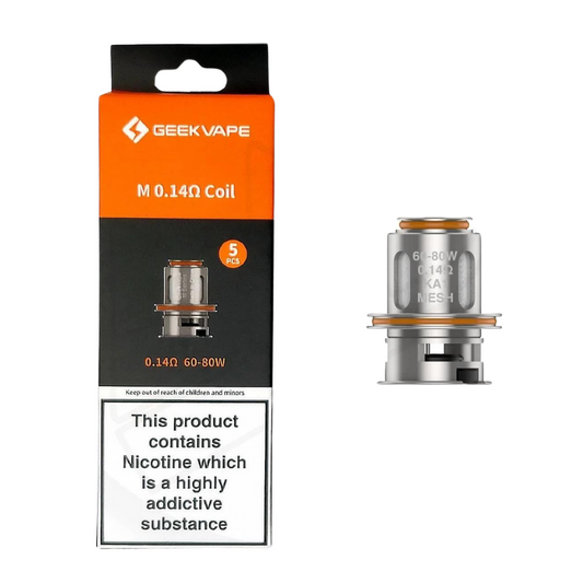 GEEKVAPE M 0.14 OHM REPLACEMENT COIL - PACK OF 5