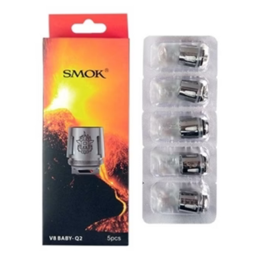 SMOK 0.4 OHM V8 BABY Q2 COIL - PACK OF 5