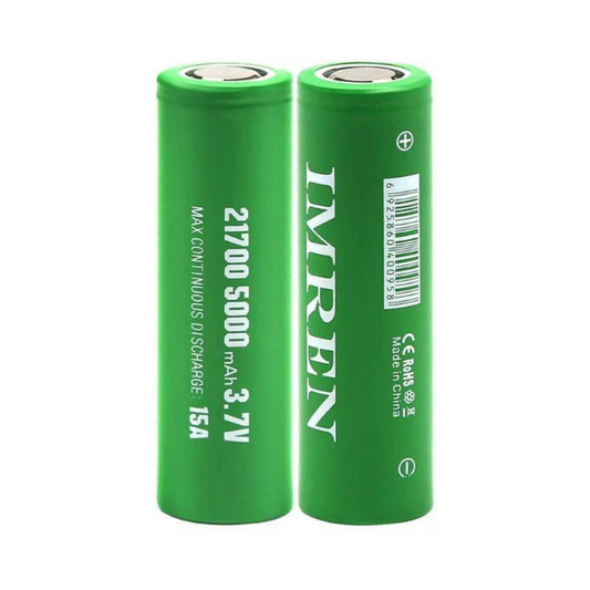 IMREN 21700 5000MAH 15A - PACK OF 2