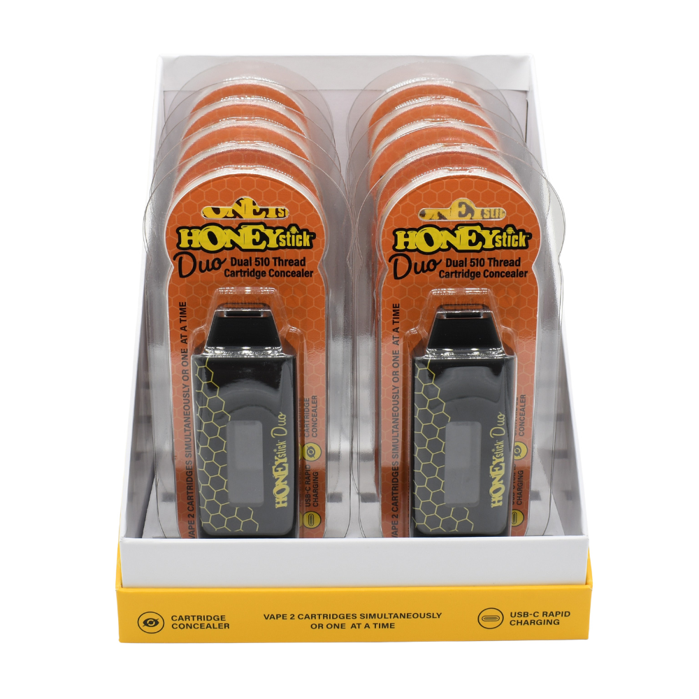 HONEY STICK DUO DUAL 510 THEARD CARTRIDGE CONCEALER- PACK OF 10