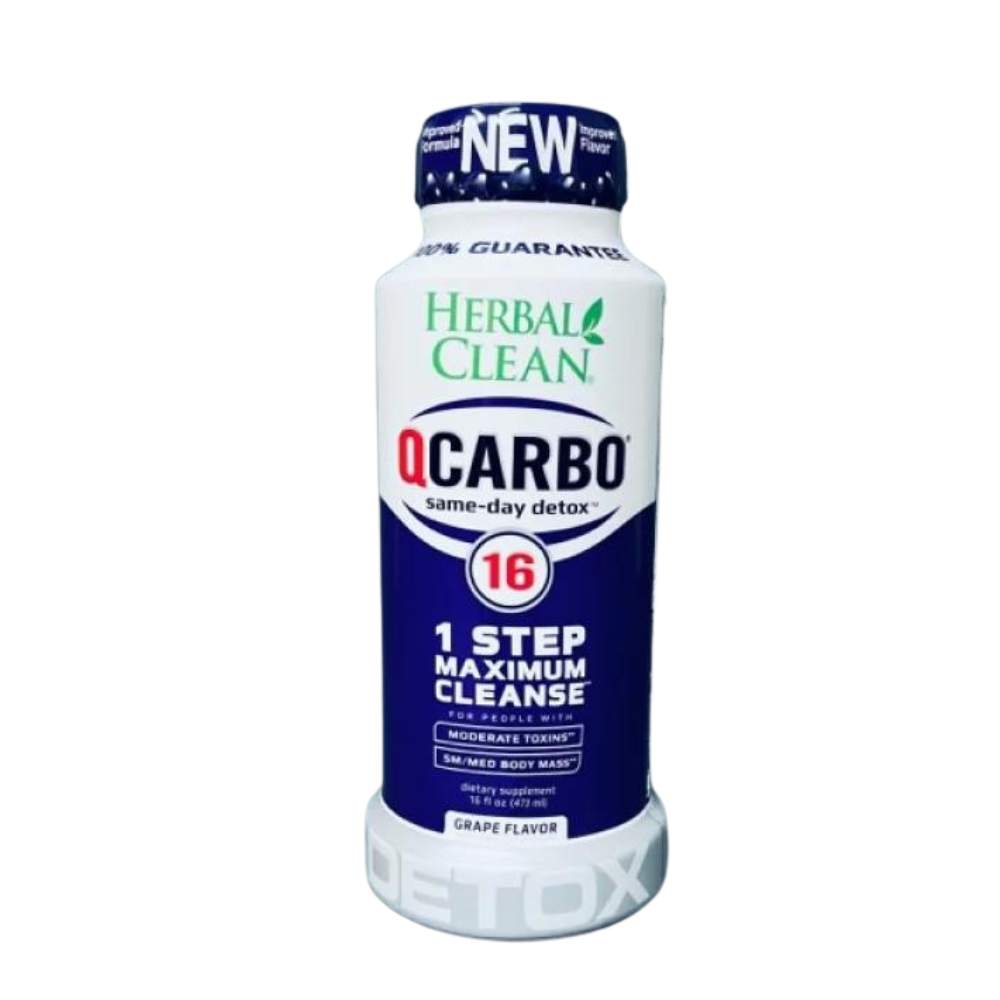 HERBAL CLEAN QCARBO 1 STEP MAXIMUM CLEANSE 16OZ