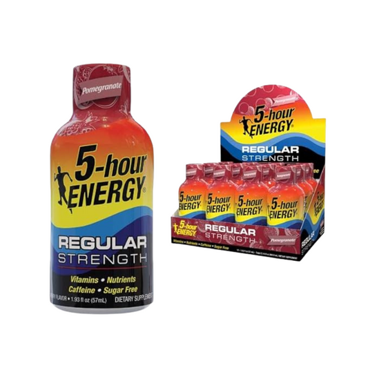 5 HOUR ENERGY REGULAR STRENGTH 1.93FL OZ - PACK OF 12