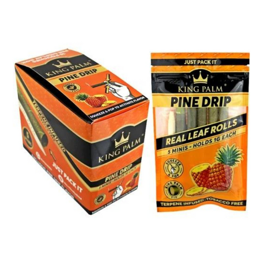 KING PALM PINE DRIP MINI CONES PACK OF 5 - DISPLAY OF 15