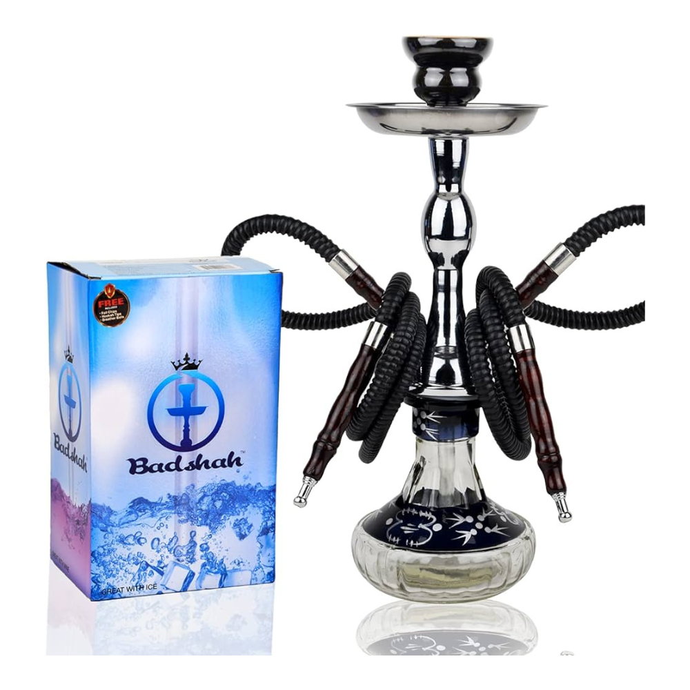 BADSHAH PREMIUM COOL SERIES WITH 2 HOSE HOOKAH