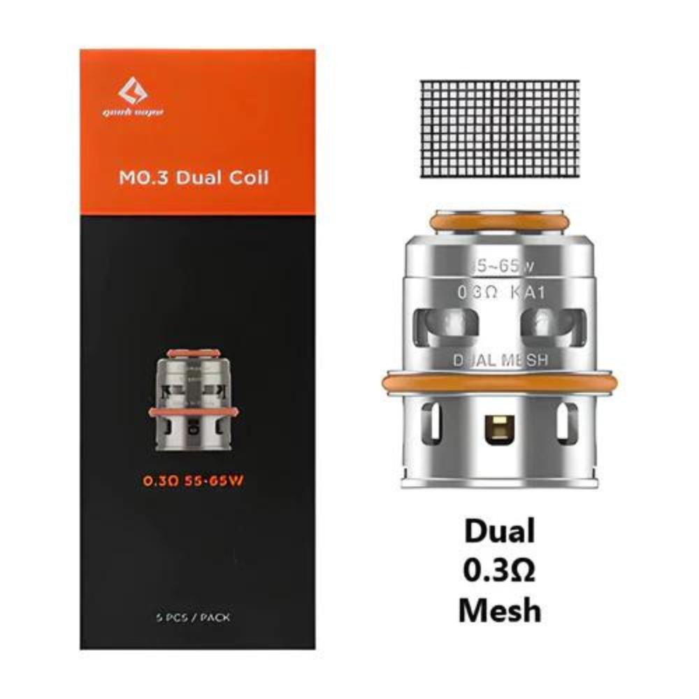 GEEKVAPE M0.3 OHM DUAL COIL 1 COUNT - PACK OF 3