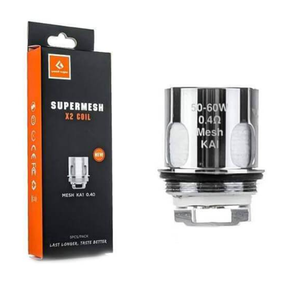 GEEKVAPE SUPERMESH X2 COIL 1 COUNT - PACK OF 5