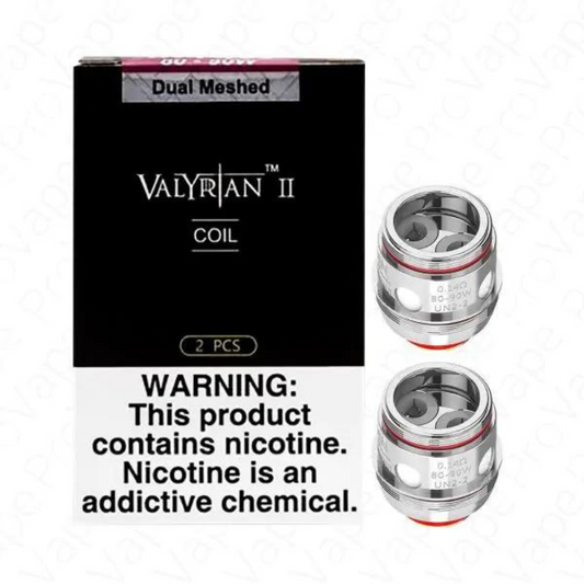 UWELL VALYRIAN II 0.14 OHM (80-90 w) DUAL MESHED COIL - PACK OF 2