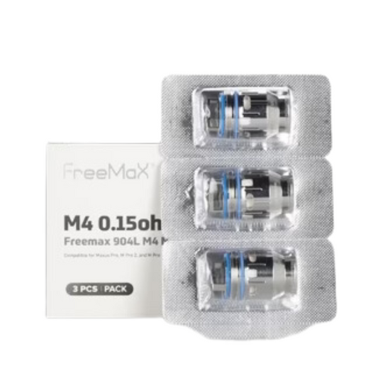 FREEMAX M4 0.15 OHM 1 COUNT - PACK OF 3