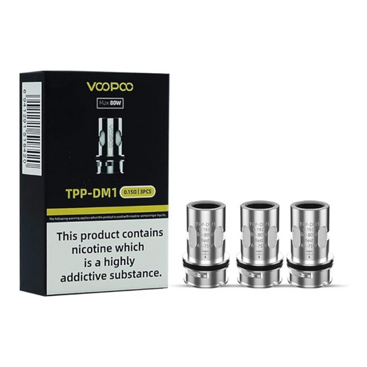 VOOPOO TPP-DM1 0.15 OHM COIL 1 COUNT - PACK OF 3