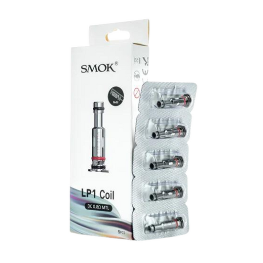 SMOK LP1 COIL DC 0.8 OHM MTL 1 COUNT - PACK OF 5