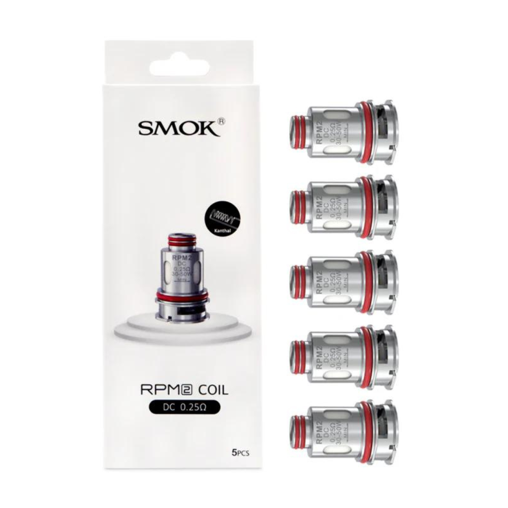 SMOK RPM 2 COIL DC 0.25 OHM 1 COUNT - PACK OF 5