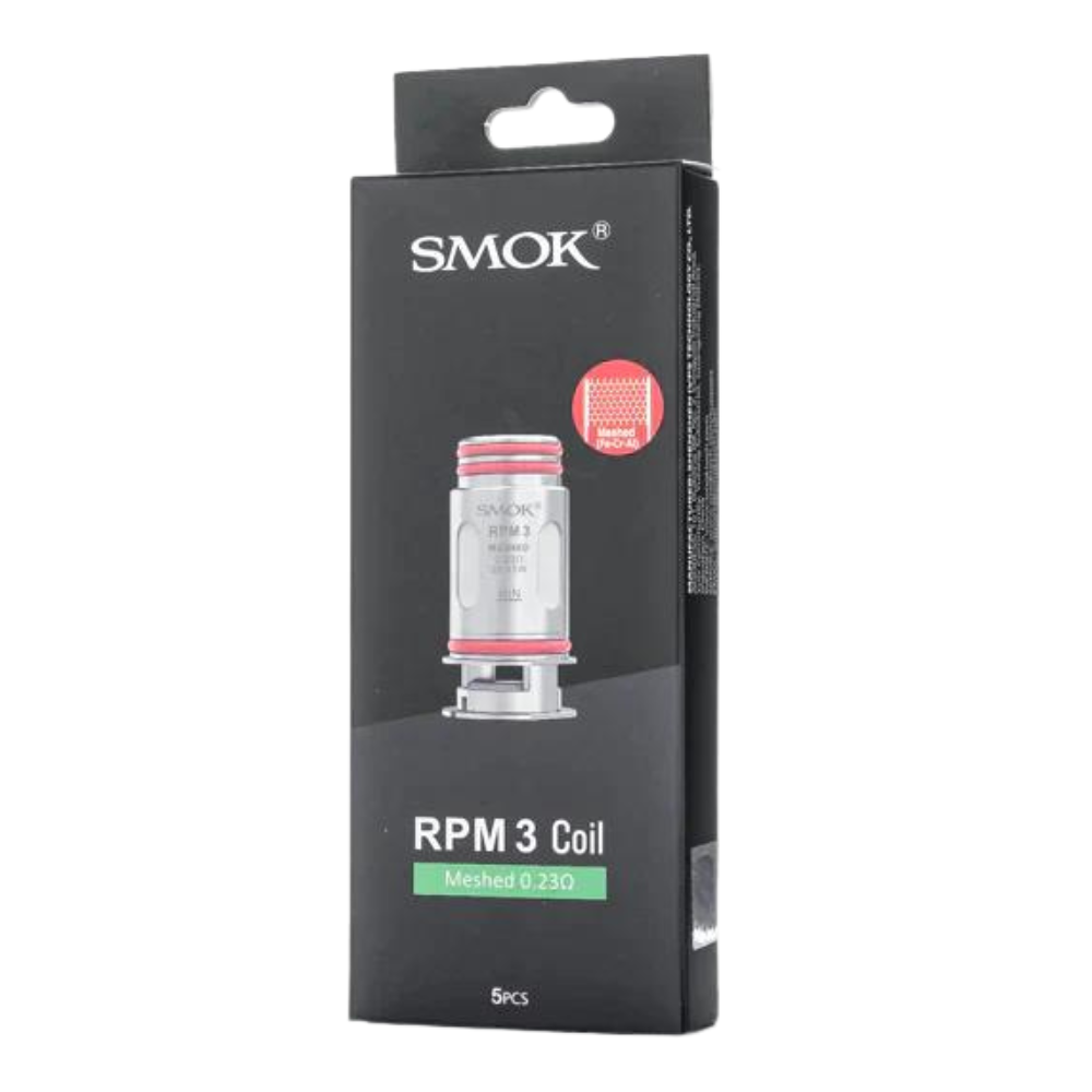 SMOK RPM 3 COIL MESHED 0.23 OHM 1 COUNT - PACK OF 5