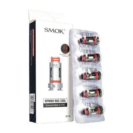 SMOK RPM80 RGC COIL CONICAL MESH 0.17 OHM 1 COUNT - PACK OF 5