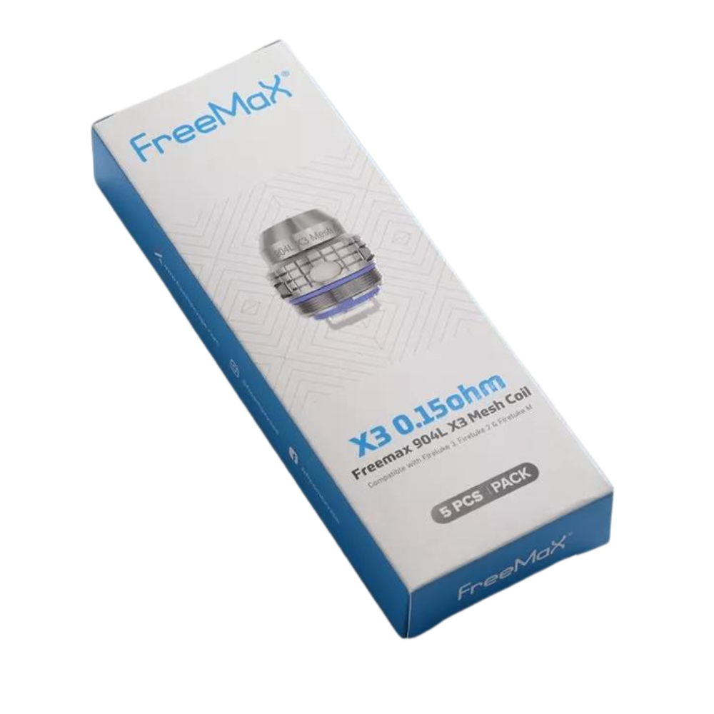 FREEMAX 904L X3 0.15OHM MESH COIL 1 COUNT - PACK OF 5