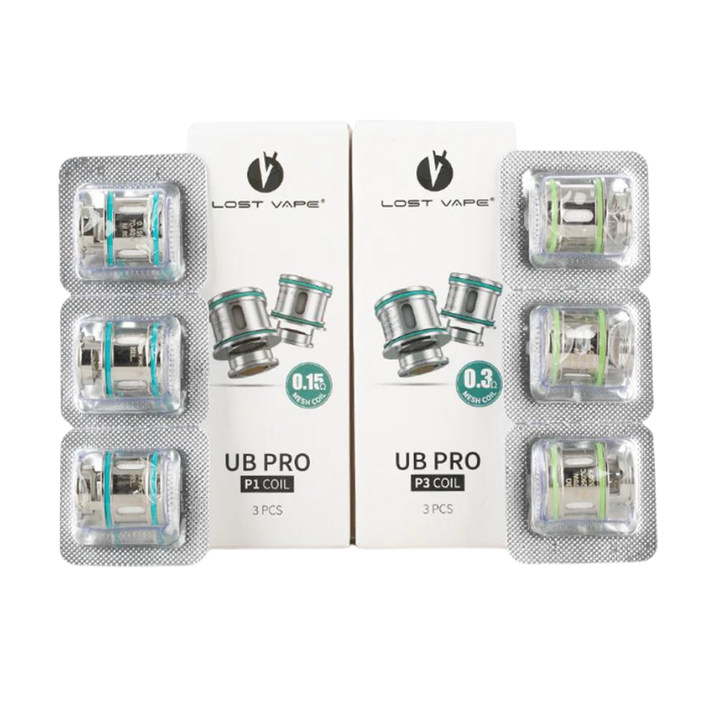 LOST VAPE UB PRO REPLACEMENT MESH COILS 1 COUNT - PACK OF 3