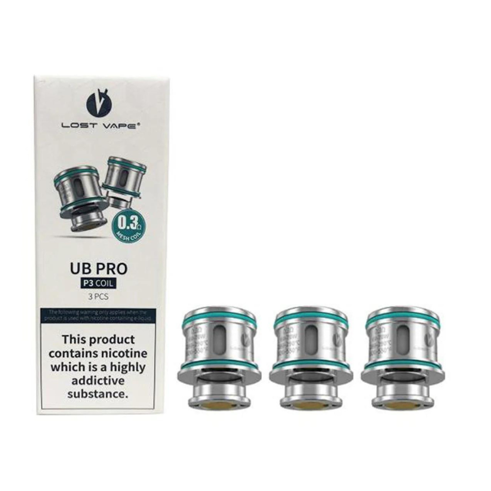 LOST VAPE UB PRO P3 COIL - PACK OF 3