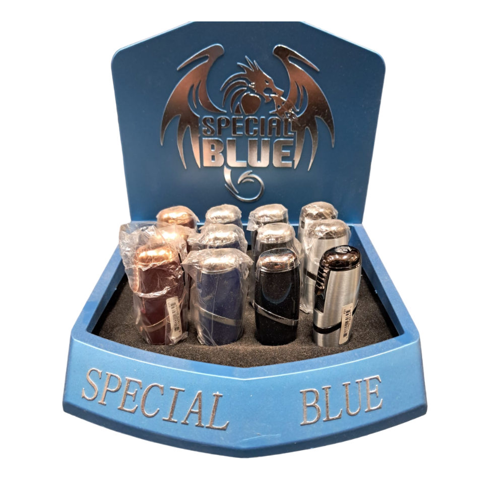 SPECIAL BLUE ZICO TRIPLE FLAME LIGHTER - PACK OF 12