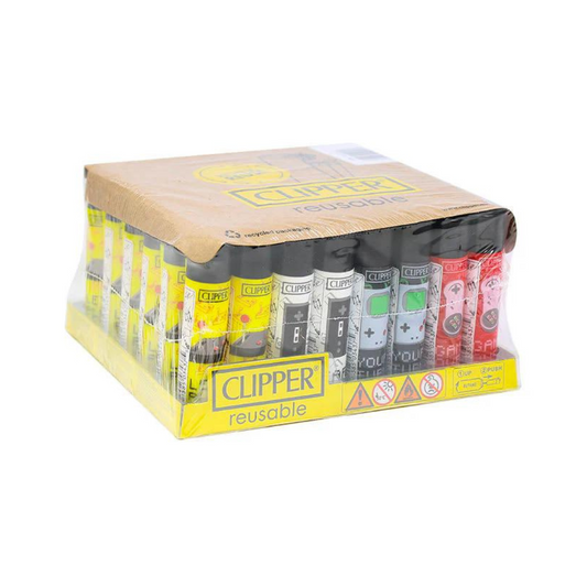 CLIPPER REUSABLE LETS PLAY LIGHTER - PACK OF 48