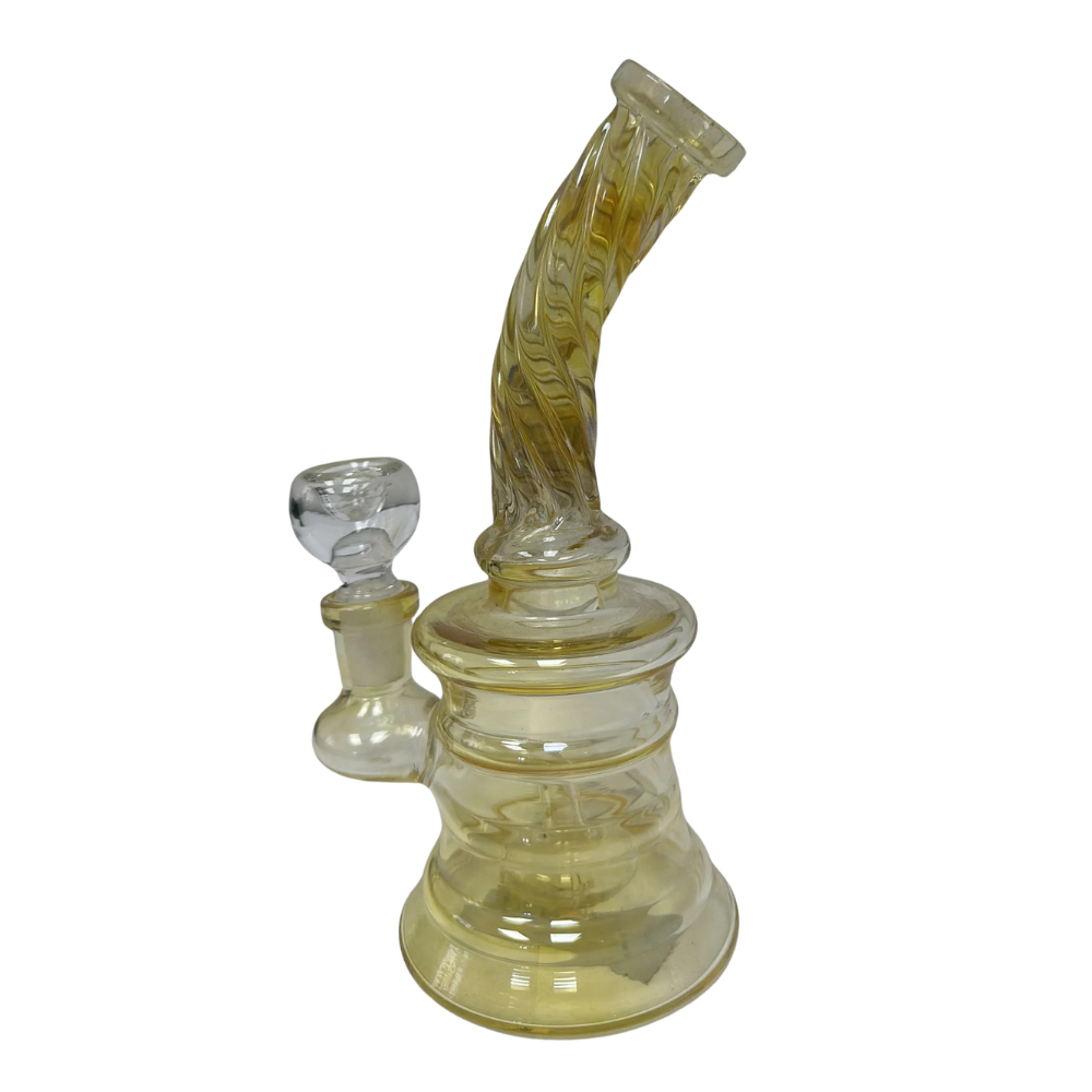 6 INCHES TWISTED GLASS WATER PIPE (WP24)