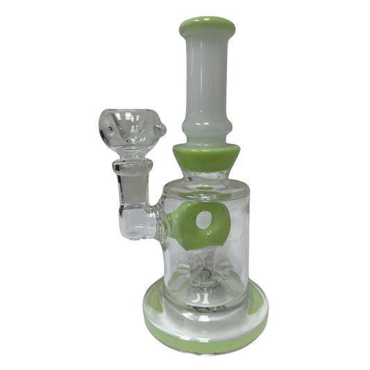 5 INCHES ATOMIC REACTOR GLASS WATER PIPE ASSORTED COLORS (WP210)