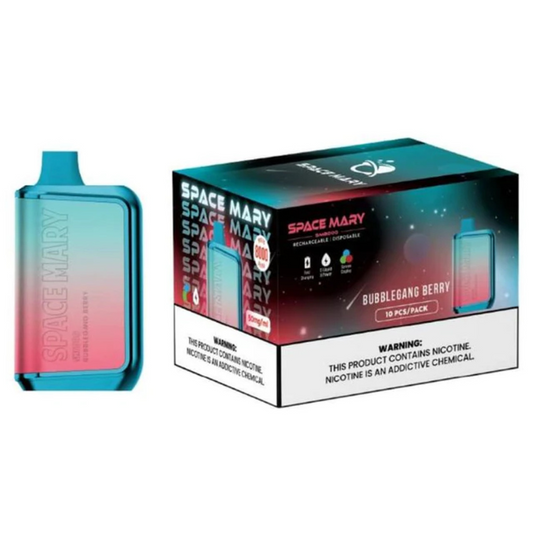 SPACE MARY SM8000 8000 PUFFS DISPOSABLES - PACK OF 10