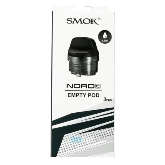 SMOK NORD C 4.5ML EMPTY POD-PACK OF 3