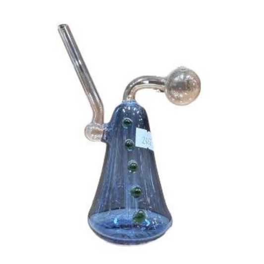 5 INCH SMALL DAB RIG WITH BEAKER GLASS WATER PIPE (WOB28)