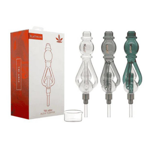 ALEAF NECTAR COLLECTOR - PLATINUM TRI ARM ASSORTED