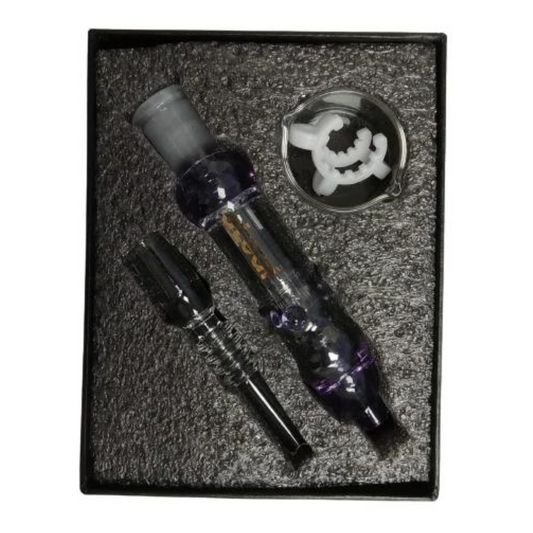 7 INCHES ALEAF GLASS NECTAR COLLECTOR KIT