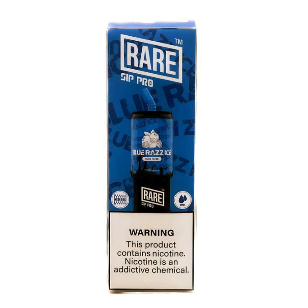 RARE SIP PRO 8000 PUFFS DISPOSABLE - PACK OF 10