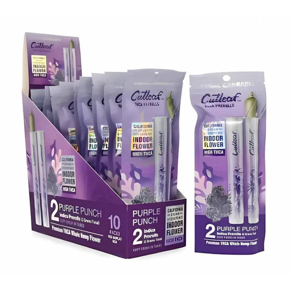 CUTLEAF LEGAL CANNABIS 2 G PREROLLS- PACK OF 10