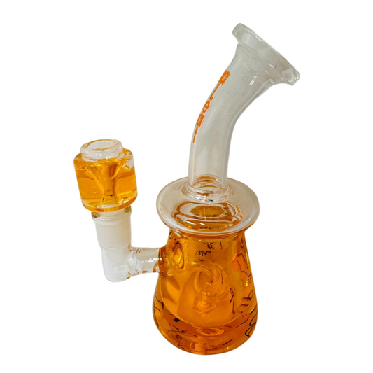 6.5 INCHES ALEAF FROZEN BONG - FREEZABLE GLYCERIN BONG ASSORTED COLORS (WP137)