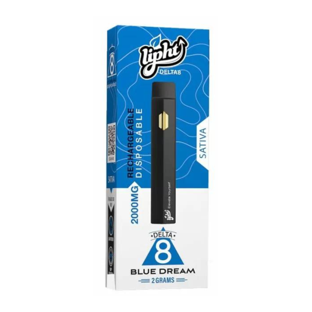 LIPHT DELTA 8 RECHARGEABLE DISPOSABLE 2 GRAMS| 2 ML- PACK OF 5