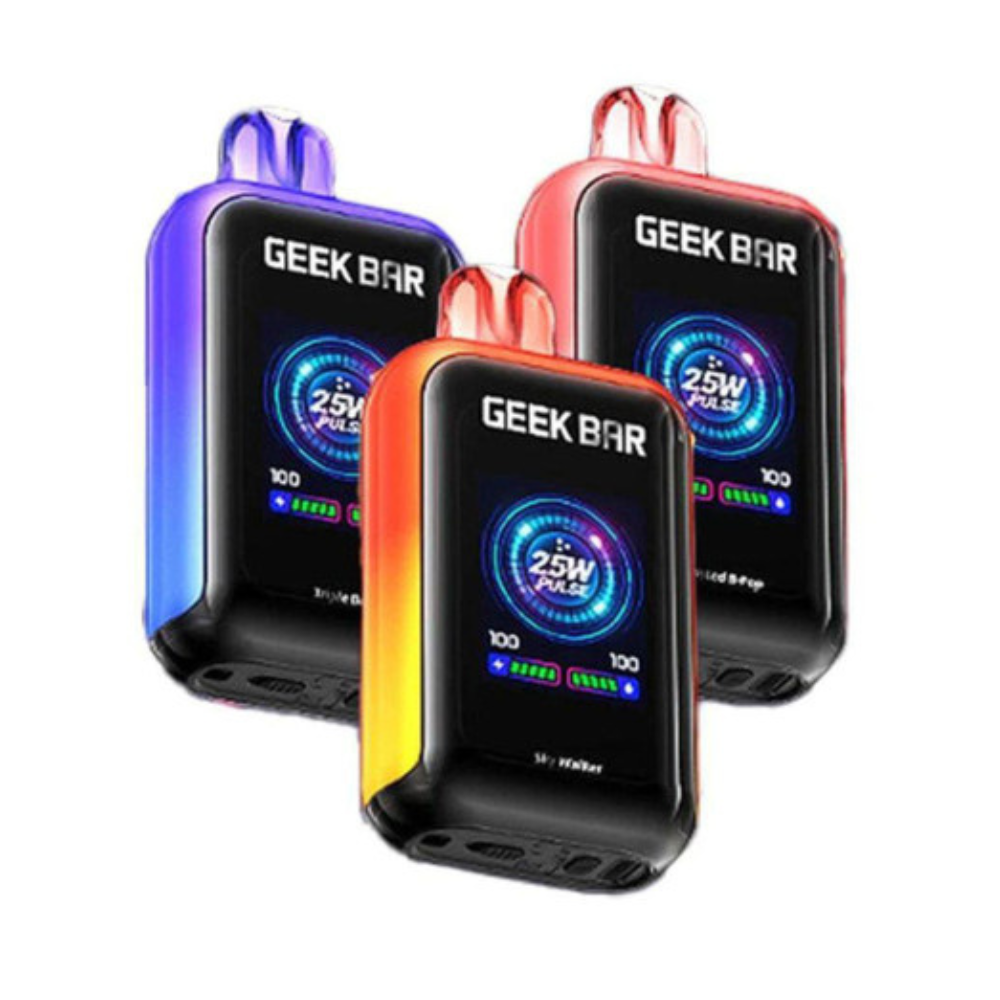 GEEK BAR DIGI FLAVOUR 25000 PUFFS DISPOSABLE - DISPLAY OF 5