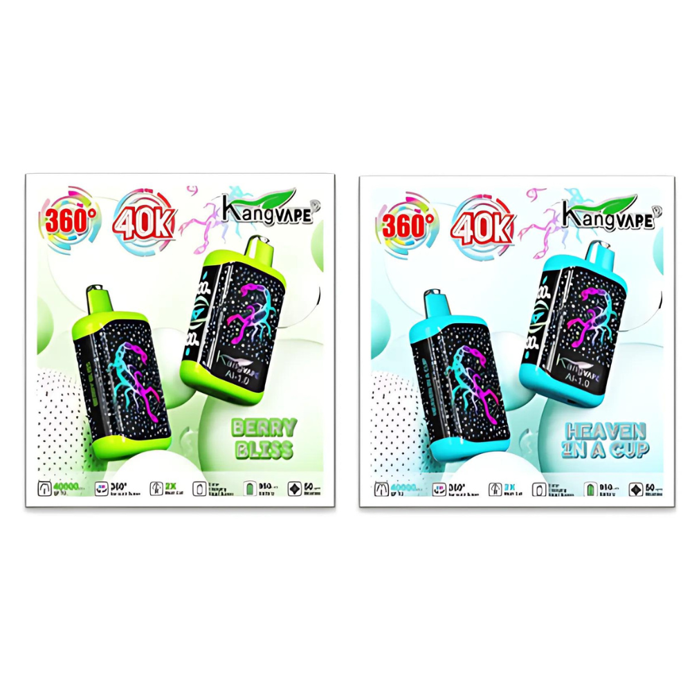 KANGVAPE 40000 PUFFS DISPOSABLE VAPE- DISPLAY OF 5