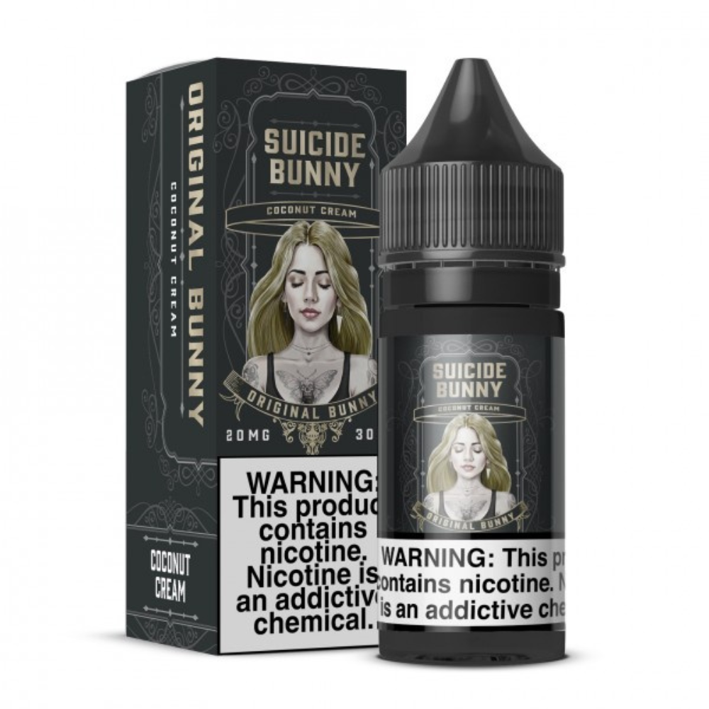 SUICIDE BUNNY ORIGINAL BUNNY SALT NICOTINE E-JUICE | COCONUT CREAM- 30ML