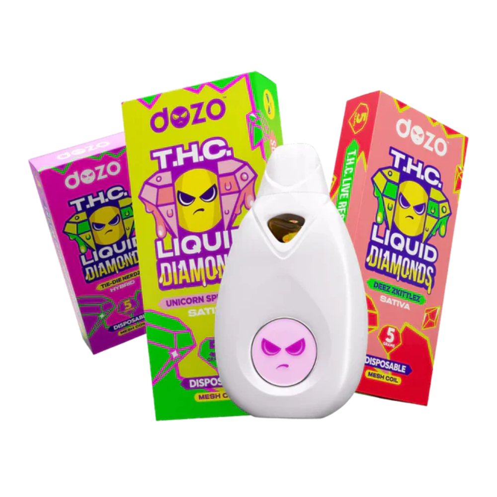 DOZO LIQUID DIAMONDS 5G DISPOSABLE - PACK OF 5