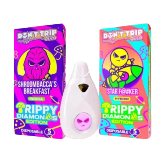 DOZO DON'T TRIP TRIPPY DIAMONDS EDITION 5G DISPOSABLE - PACK OF 5