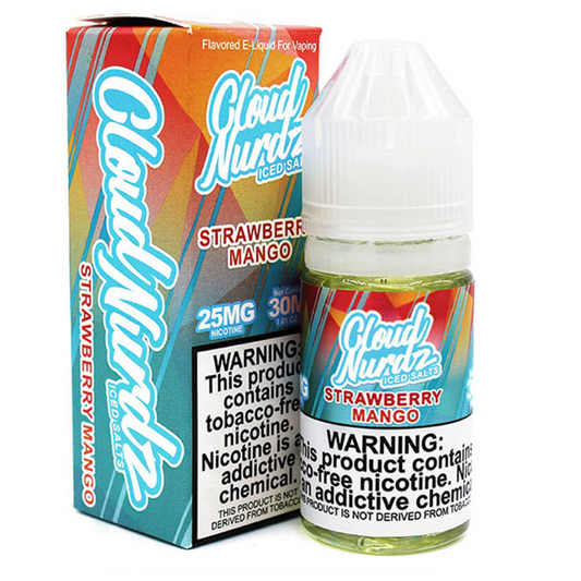 CLOUD NURDZ SALT NICOTINE E-JUICE 30ML