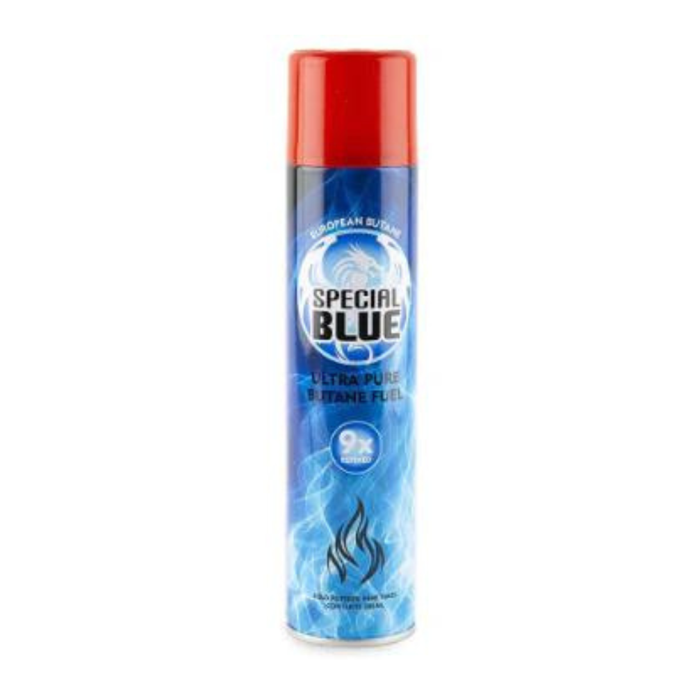 SPECIAL BLUE 9X REFINED 300ML BUTANE - PACK OF 12