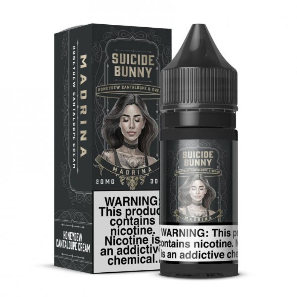 SUICIDE BUNNY MADRINA NICOTINE E-JUICE |HONEYDEW CANTALOUPE CREAM- 30ML