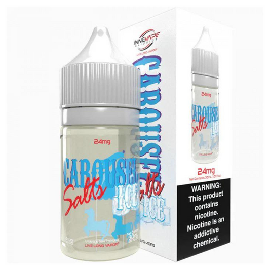 INNEVAPE CAROUSEL ICE SALT NICOTINE | ICEY COTTON CANDY MYSTERY- 30ML