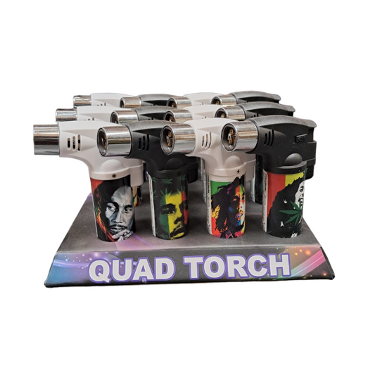 TECHNO TORCH NIPSEY HUSSLE SINGLE FLAME LIGHTER - PACK OF 15